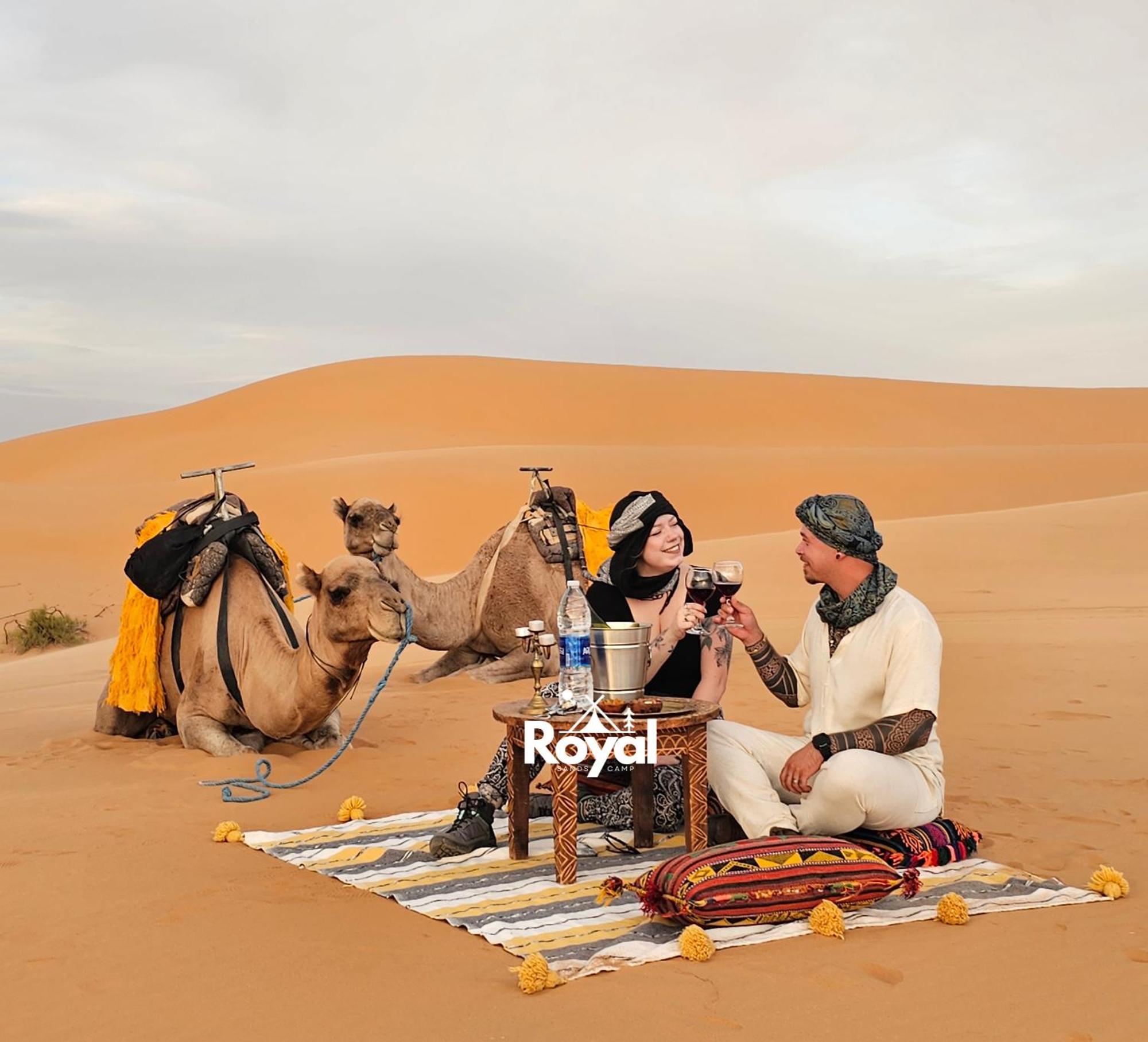 Royal Sands Camp Merzouga Esterno foto